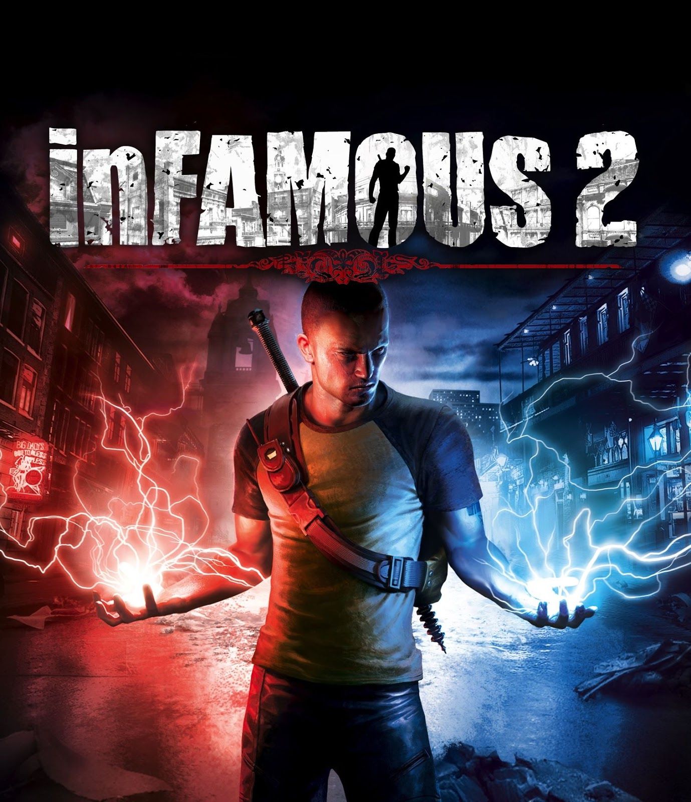 infamous 2 wallpapers